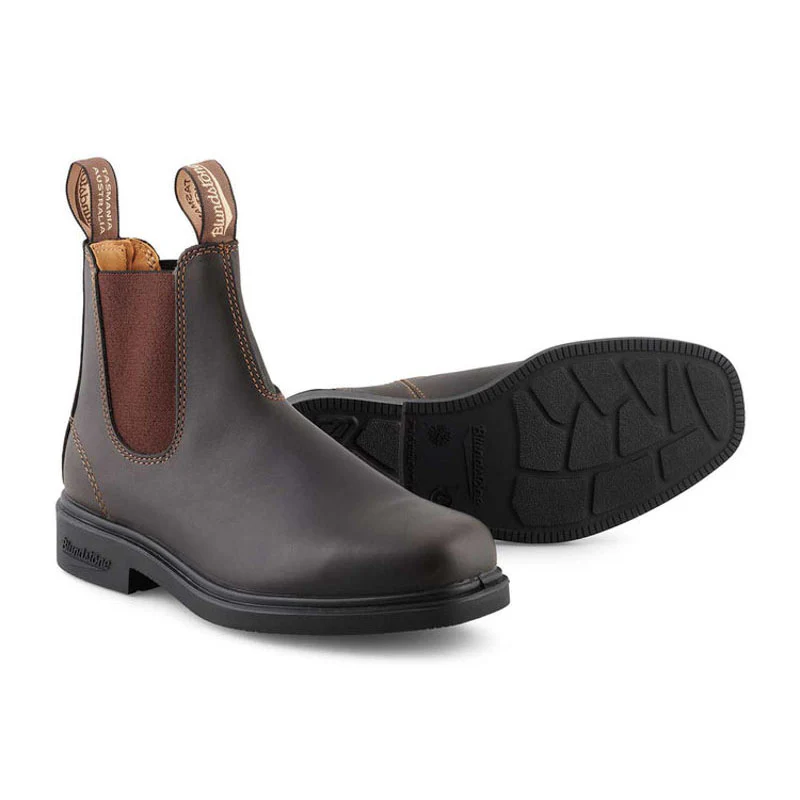 BLUNDSTONE 067 Leather Boots in Stout Brown - Image 4