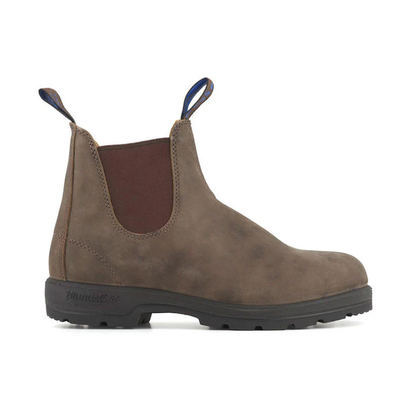BLUNDSTONE 584 Leather Boots in Rustic Brown