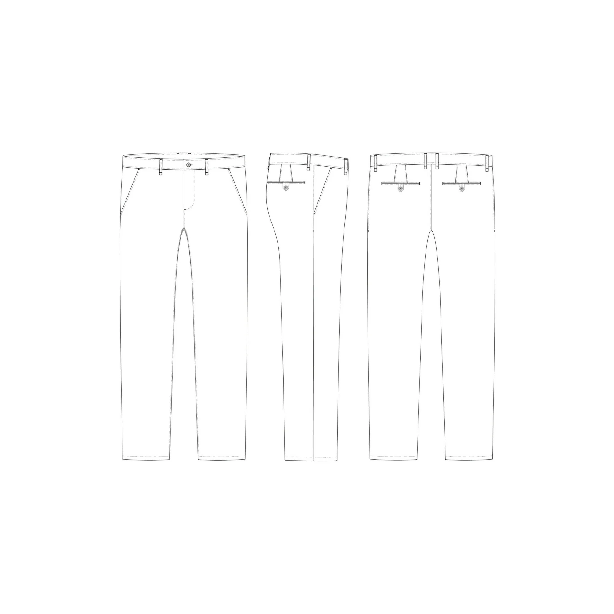 ALBERTO Lou Trousers in Navy - Image 9
