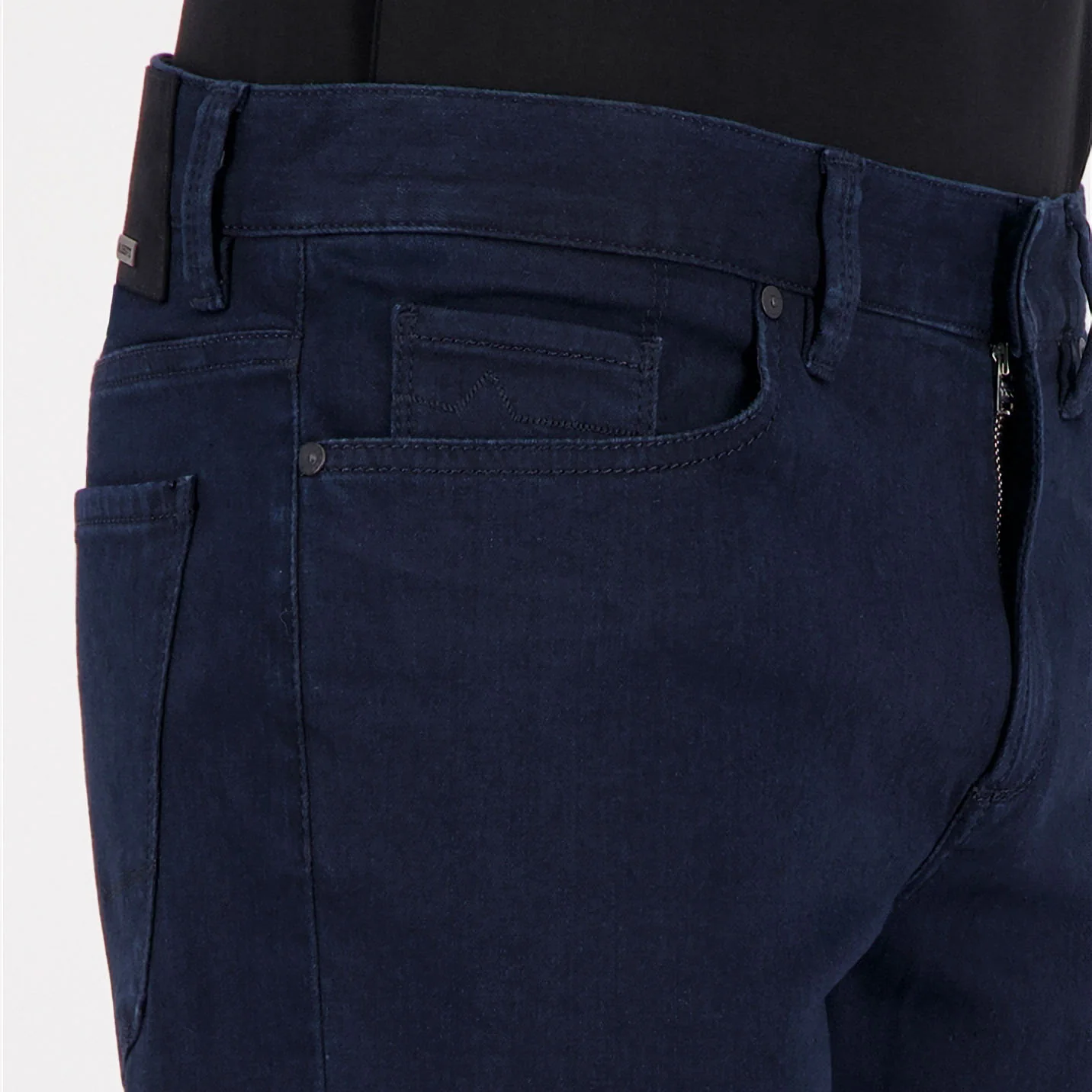ALBERTO Pipe Super Stretch Dual FX Jeans in Navy - Image 6