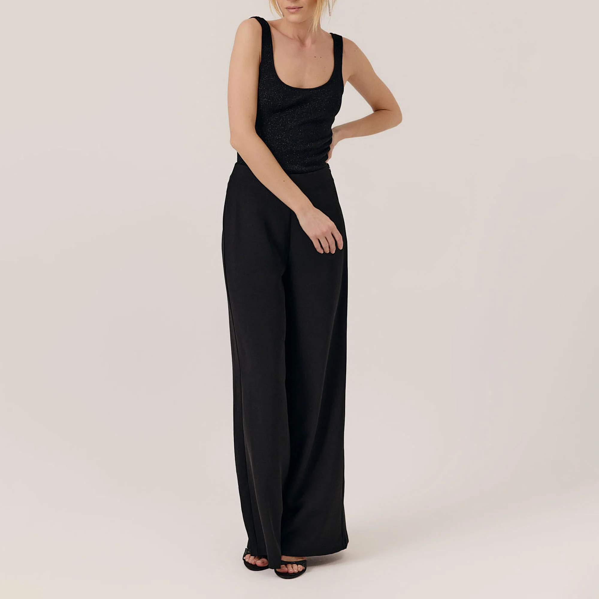 ARTLOVE Philippine Trousers in Black - Image 3