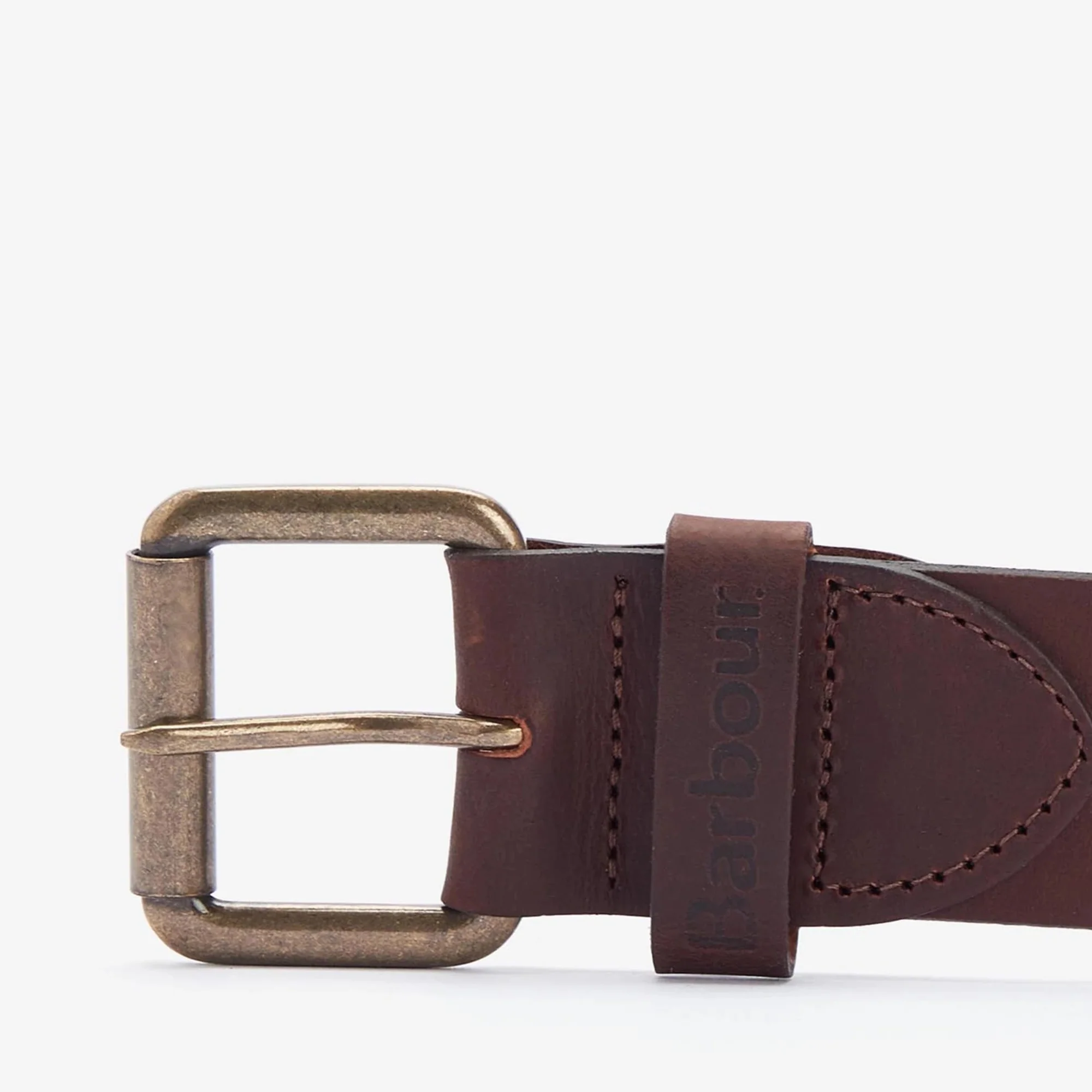 BARBOUR Allanton Leather Belt in Brown - Image 2