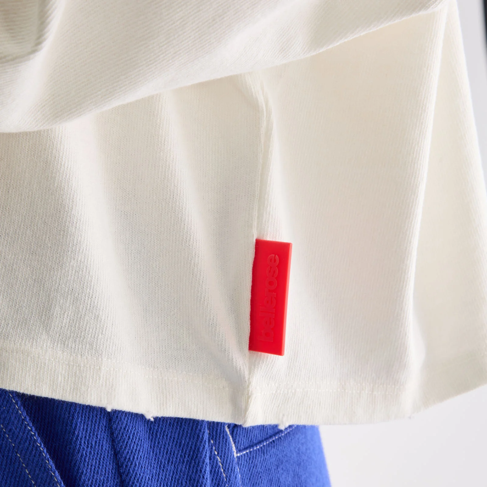 BELLEROSE Franto61 T Shirt in Off White - Image 5