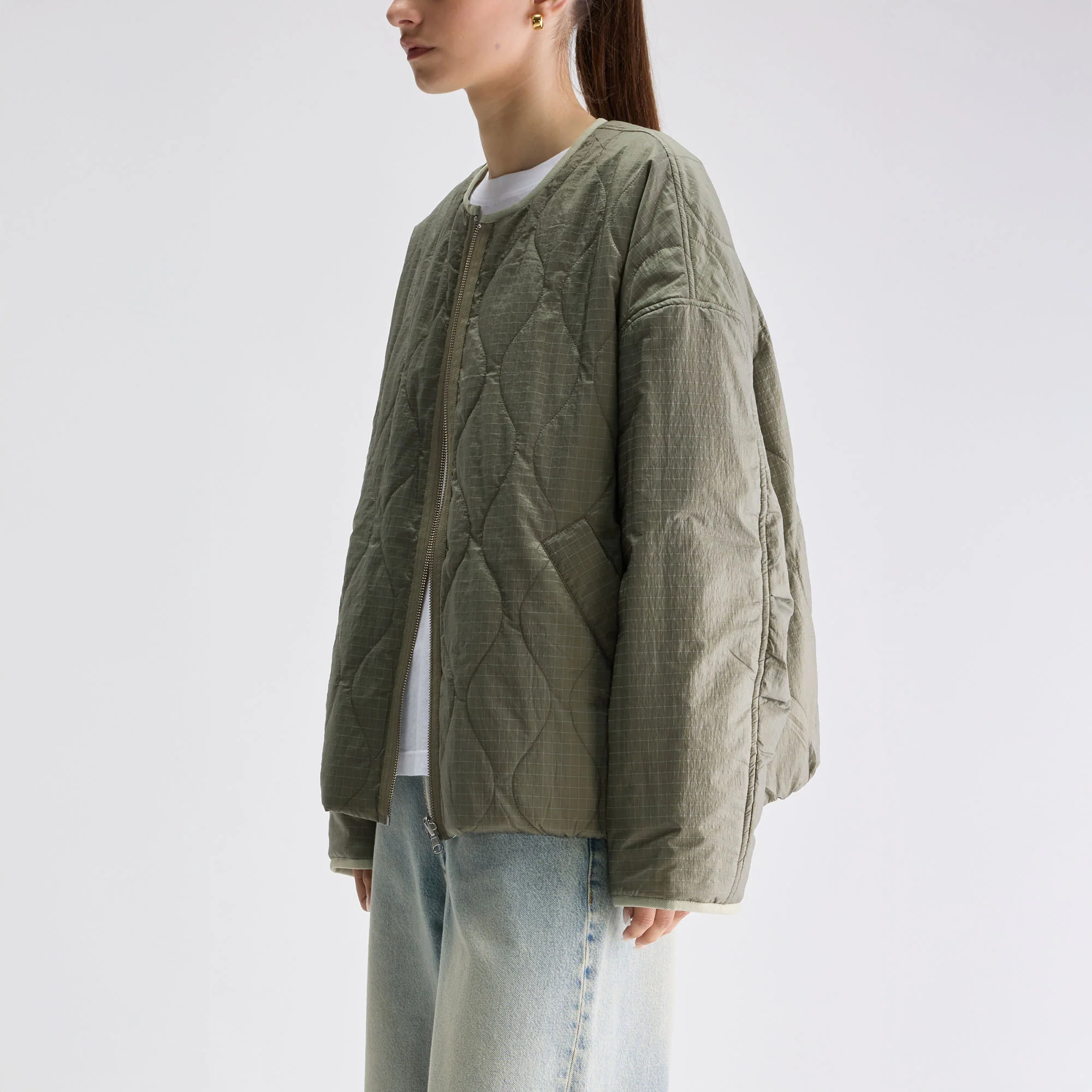 BELLEROSE Highland Jacket in Thyme - Image 4