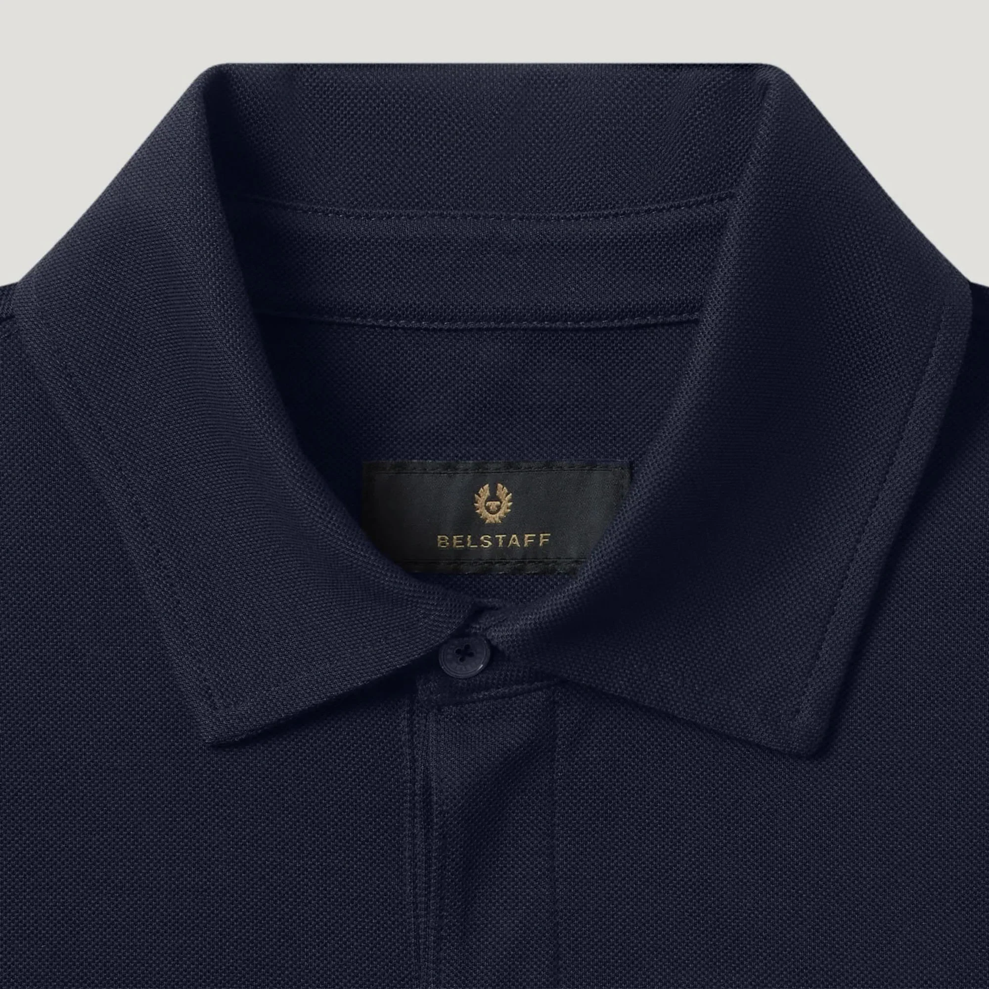 BELSTAFF Curator Polo in Dark Ink - Image 3
