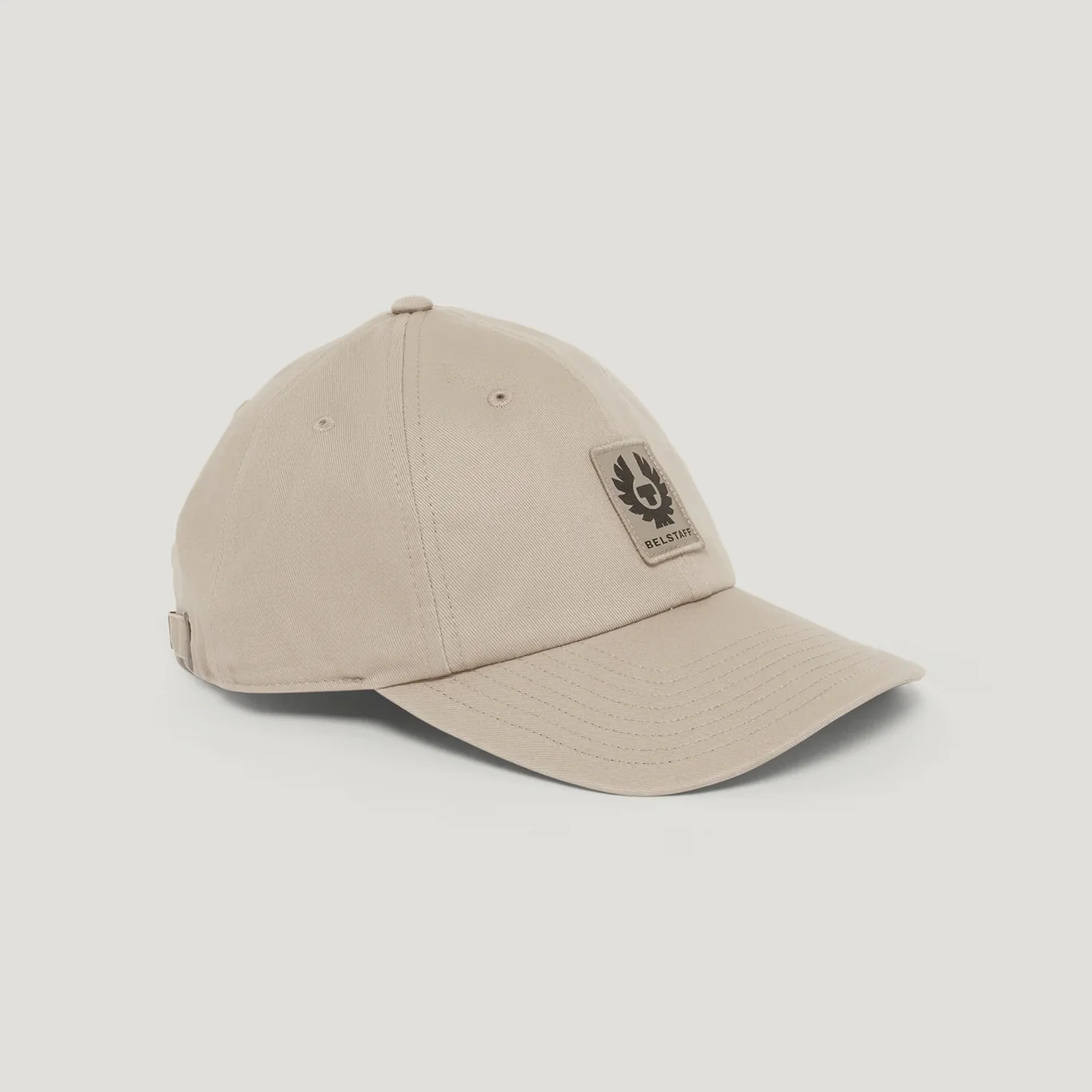 BELSTAFF Phoenix Logo Cap in Dark Sand - Image 2