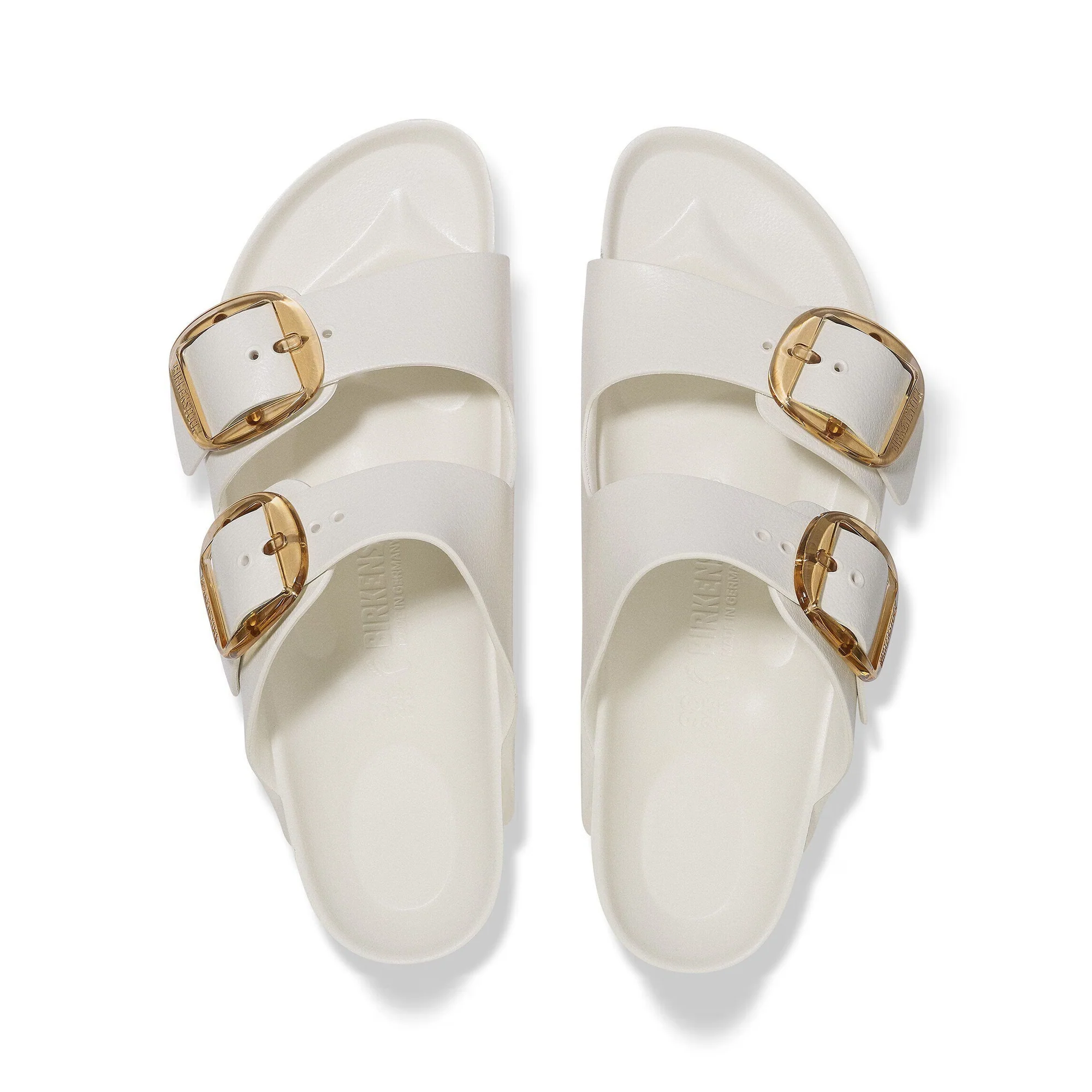BIRKENSTOCK Arizona Big Buckle EVA Sandals in Eggshell - Image 6