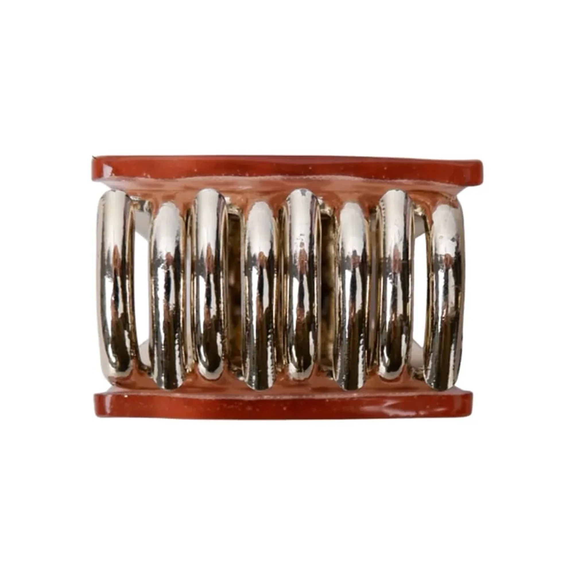 BLACK COLOUR BCKaz Small Hair Claw in Camel Leo - Image 2