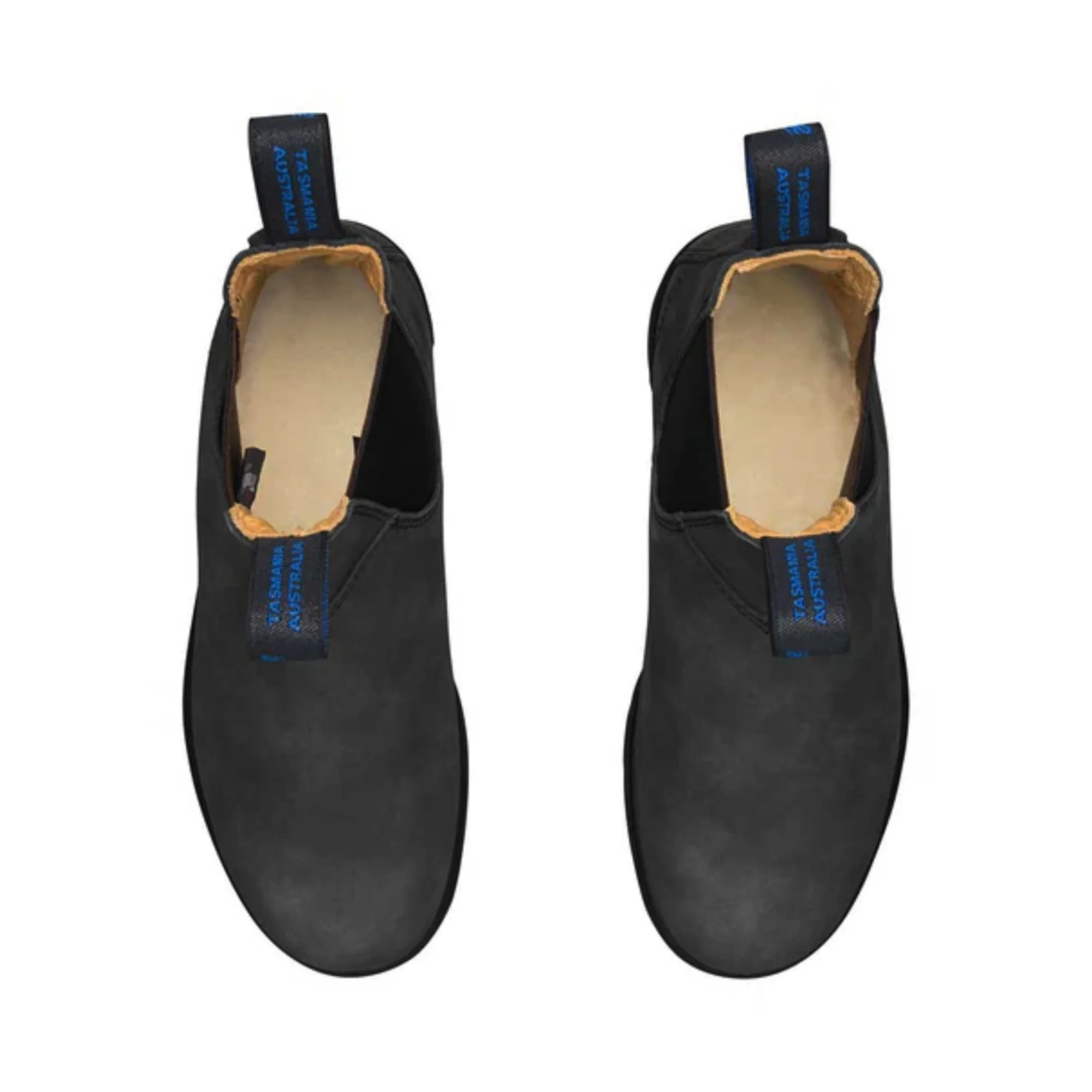 BLUNDSTONE 1478 Leather Boots in Rustic Black - Image 3