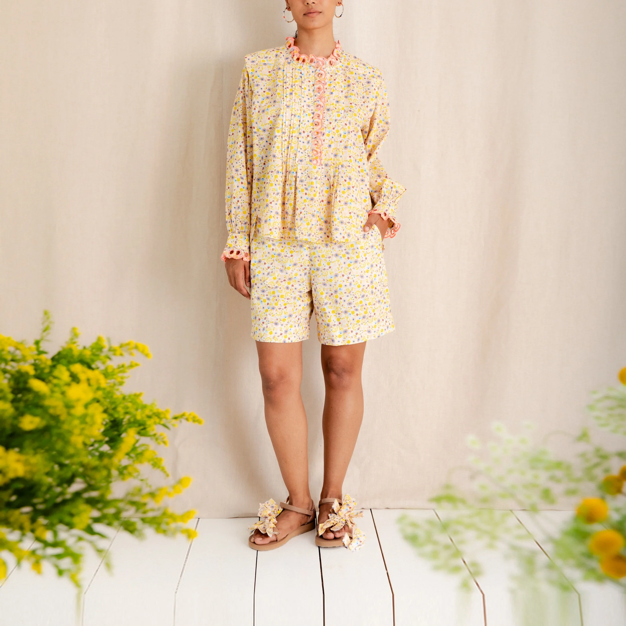 BONTE Etienne Shirt in Lemon Zest - Image 10