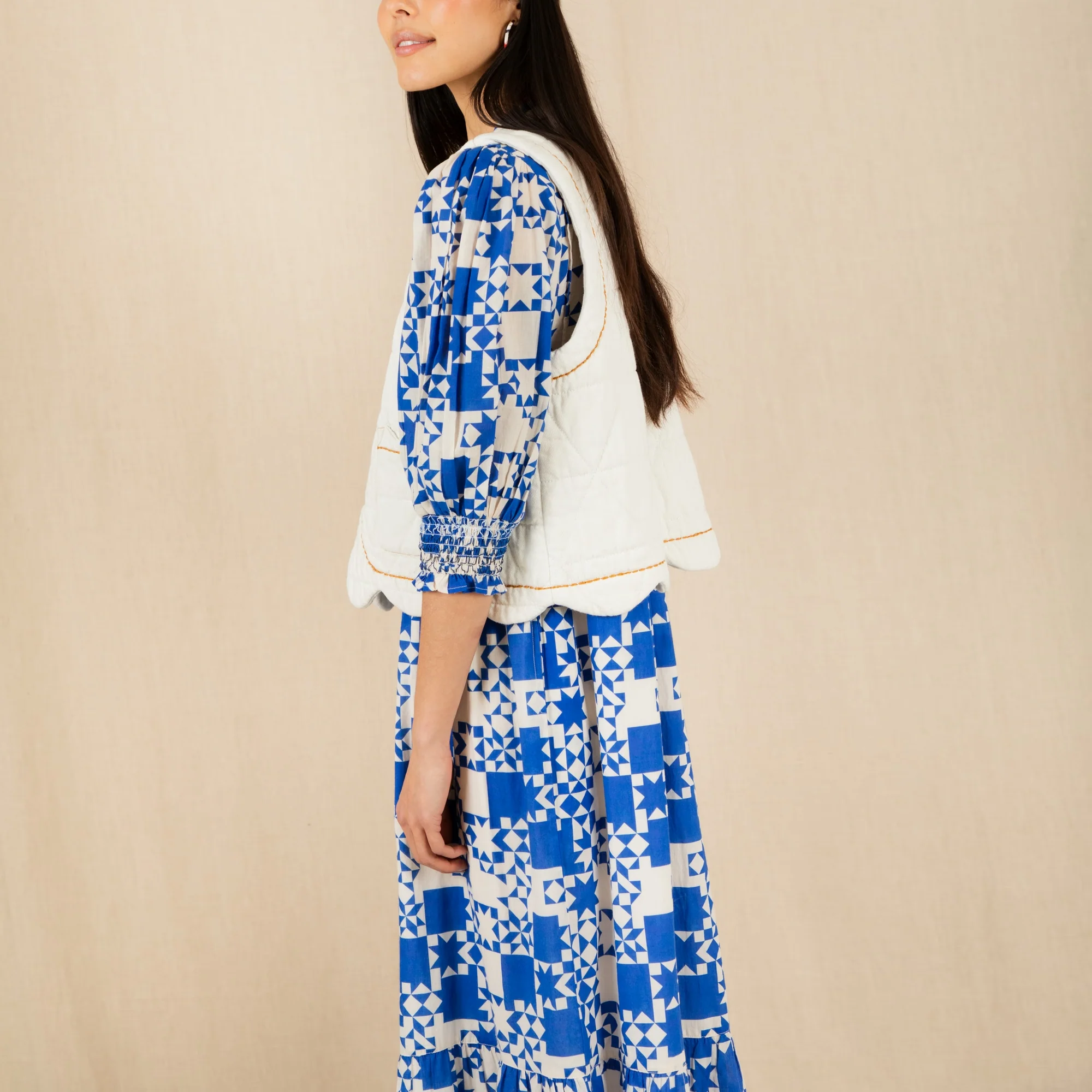 BONTE Loane Dress in Delft - Image 10