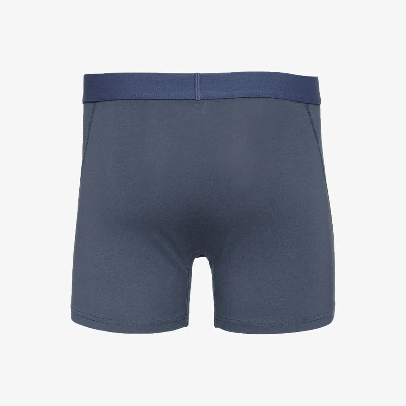 COLORFUL STANDARD Classic Organic Boxer Briefs in Petrol Blue - Image 3