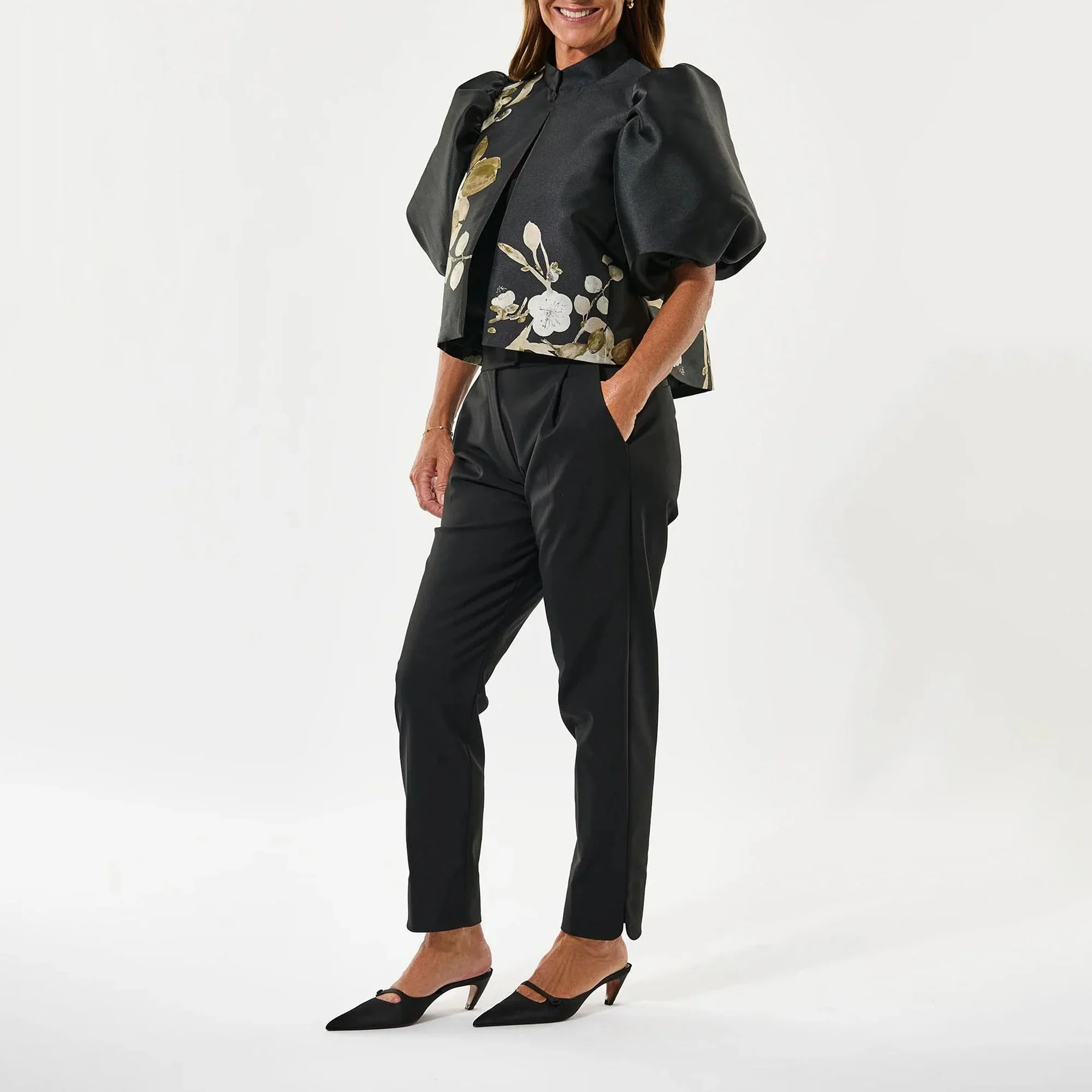 DEA KUDIBAL OliviaDEA NS Jacket in Black Lotus - Image 3