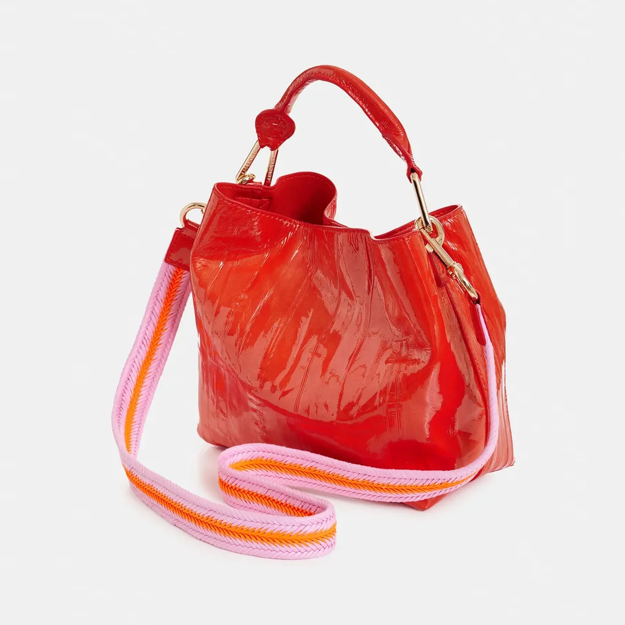 ESSENTIEL ANTWERP Jhossi Bag in Orange Brulee - Image 4
