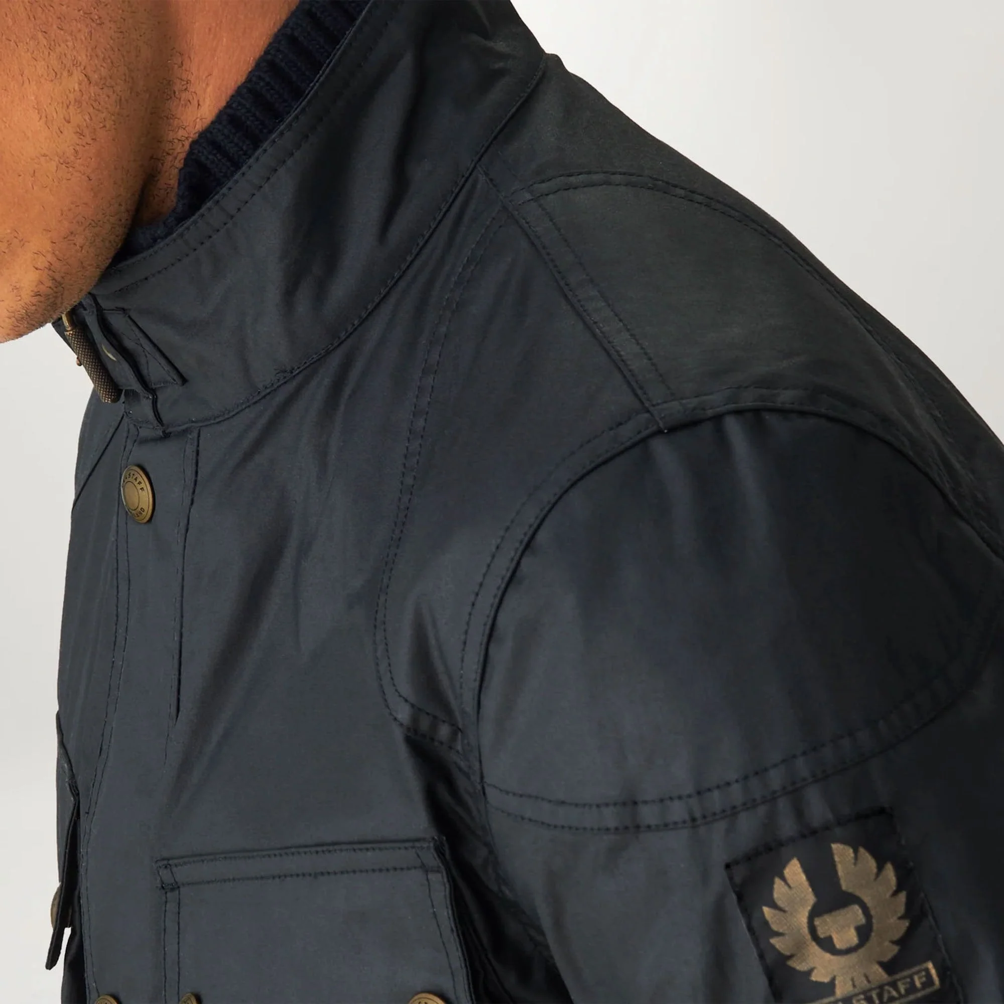 BELSTAFF Fieldmaster Jacket in Dark Navy - Image 4