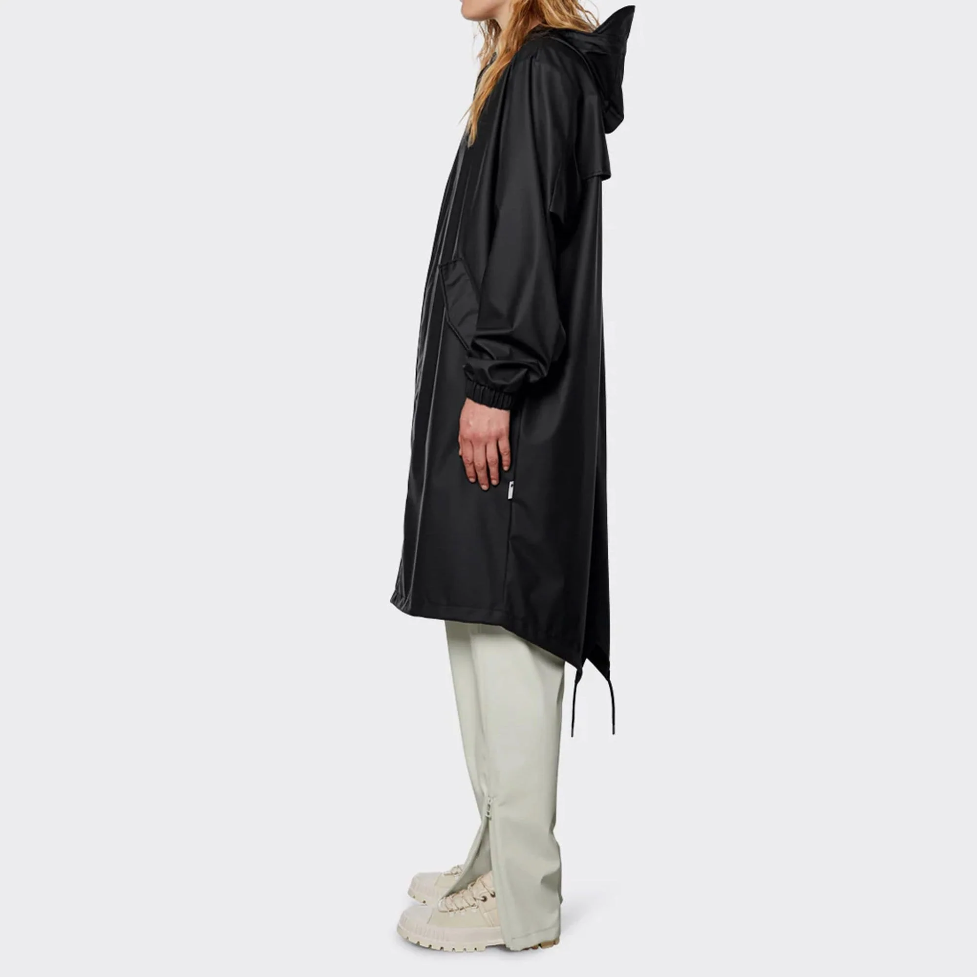 RAINS Fishtail Parka in Black - Image 3