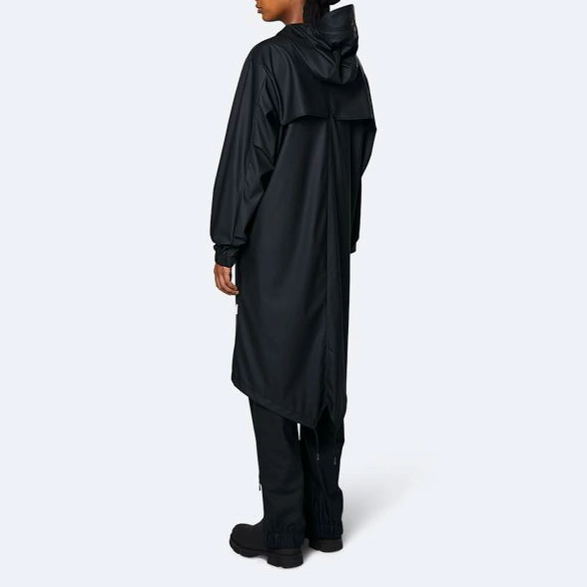RAINS Fishtail Parka in Black - Image 5