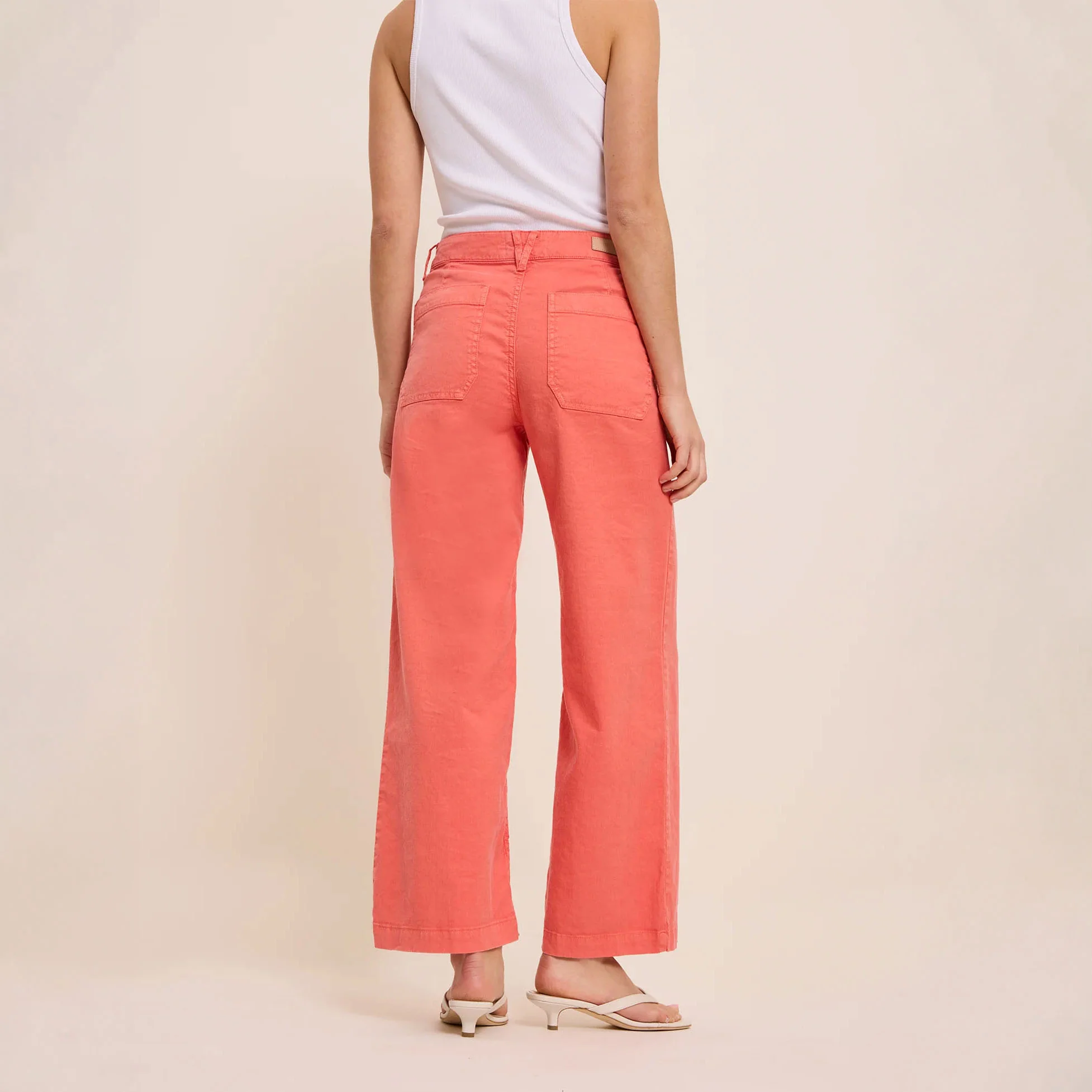FIVE S Lucia Trousers in Sunset - Image 4