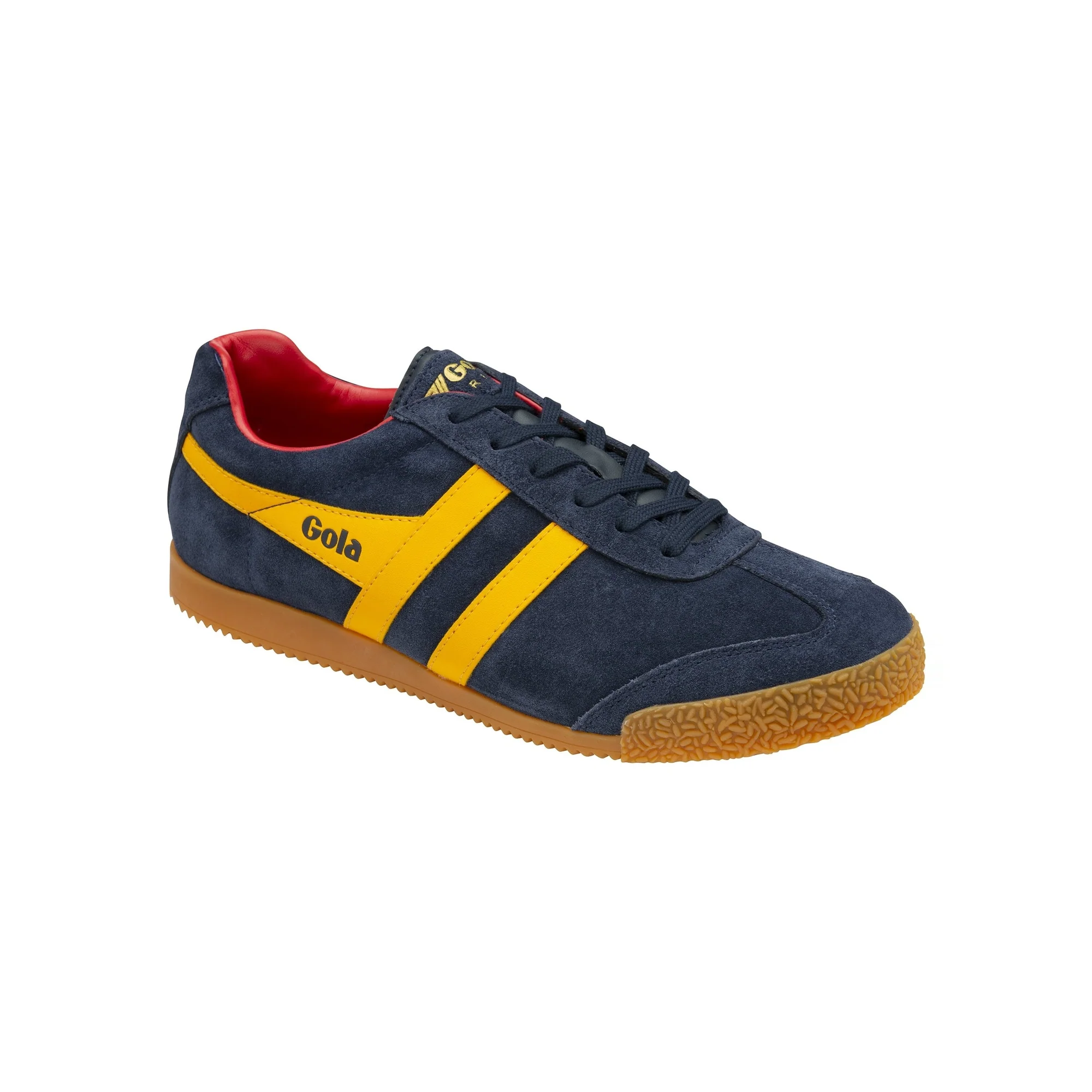 GOLA Harrier Mens Sneakers in Sun/Navy - Image 2