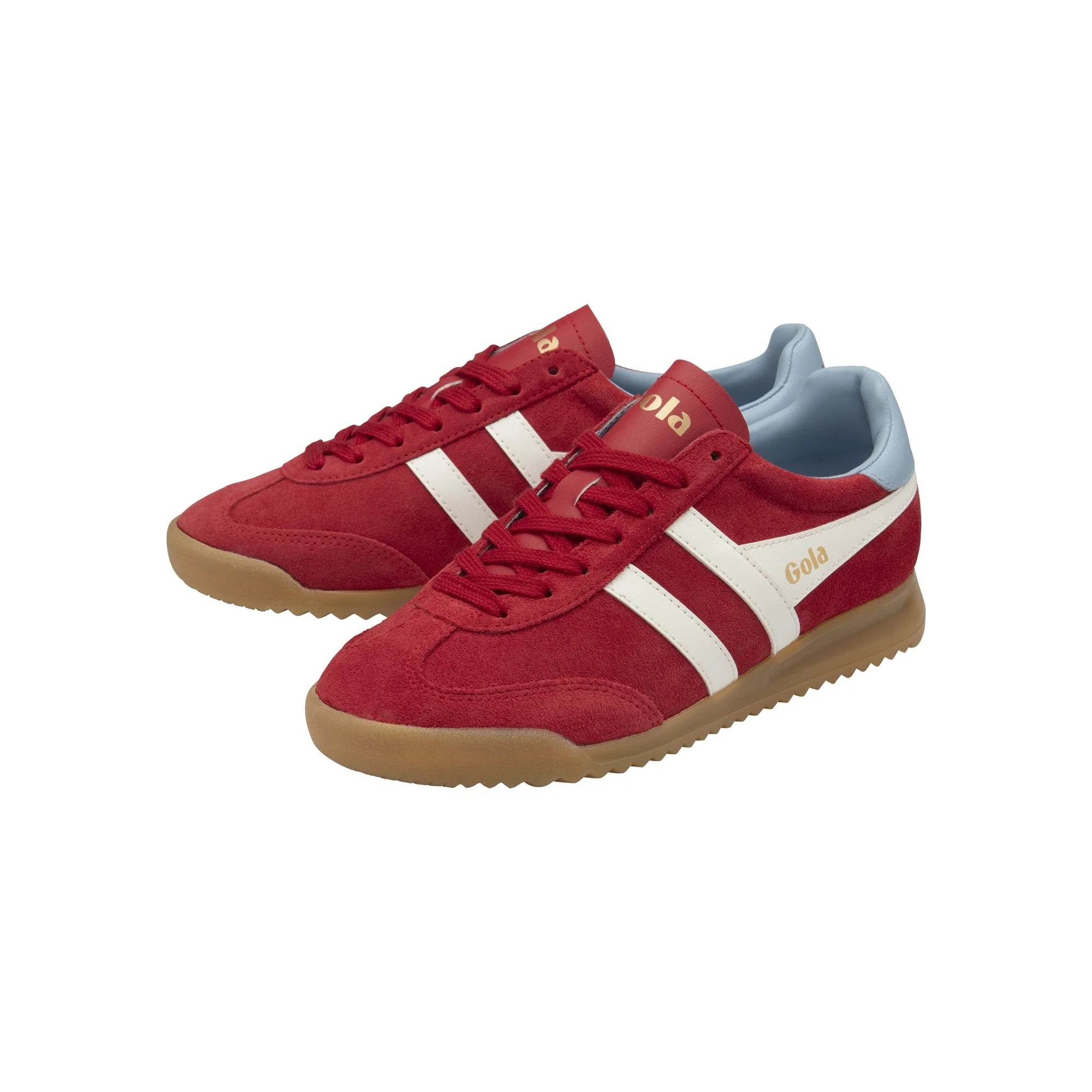 GOLA Torpedo Womens Sneakers in Red/Off White/Air - Image 3