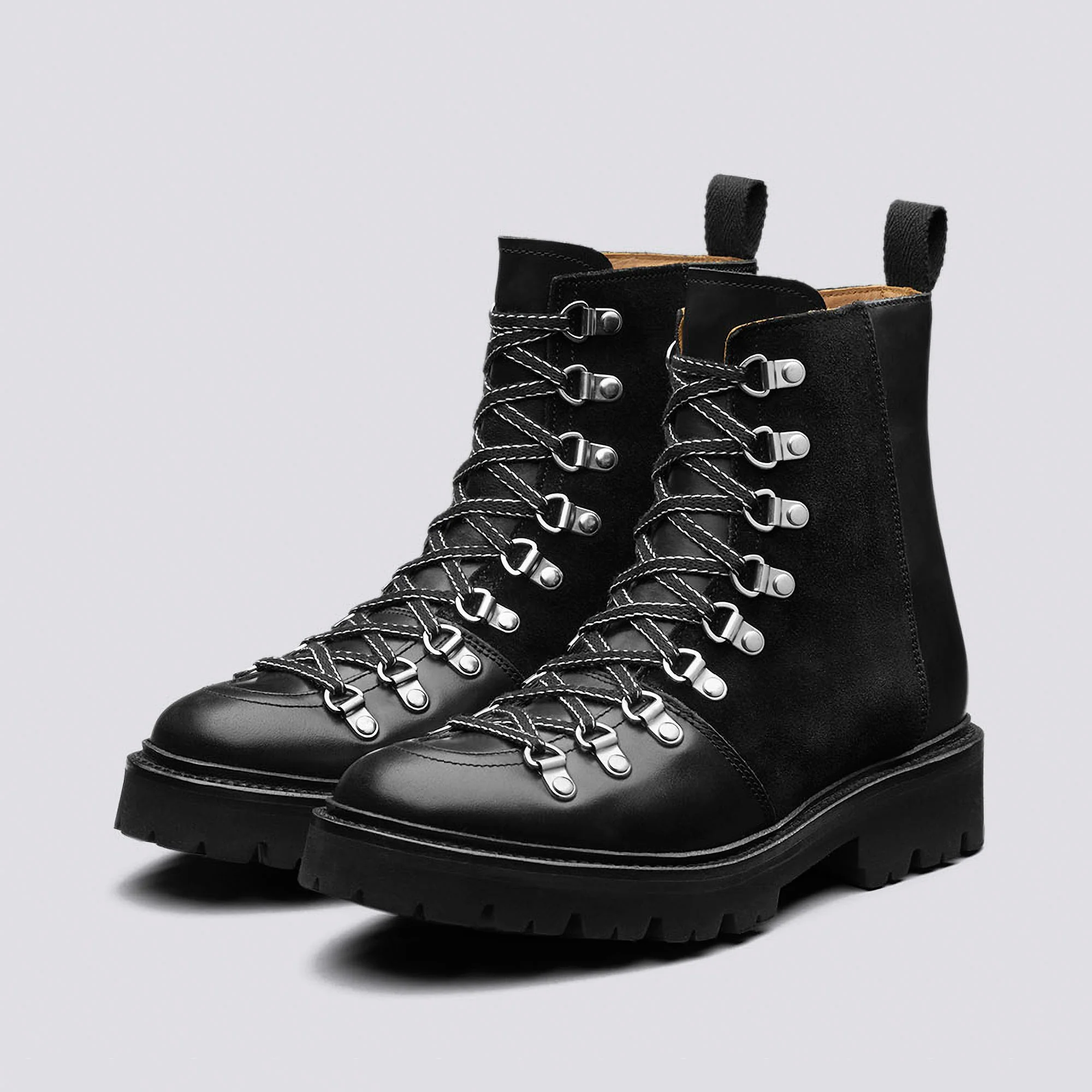 GRENSON Nanette Ski Boot in Black - Image 3