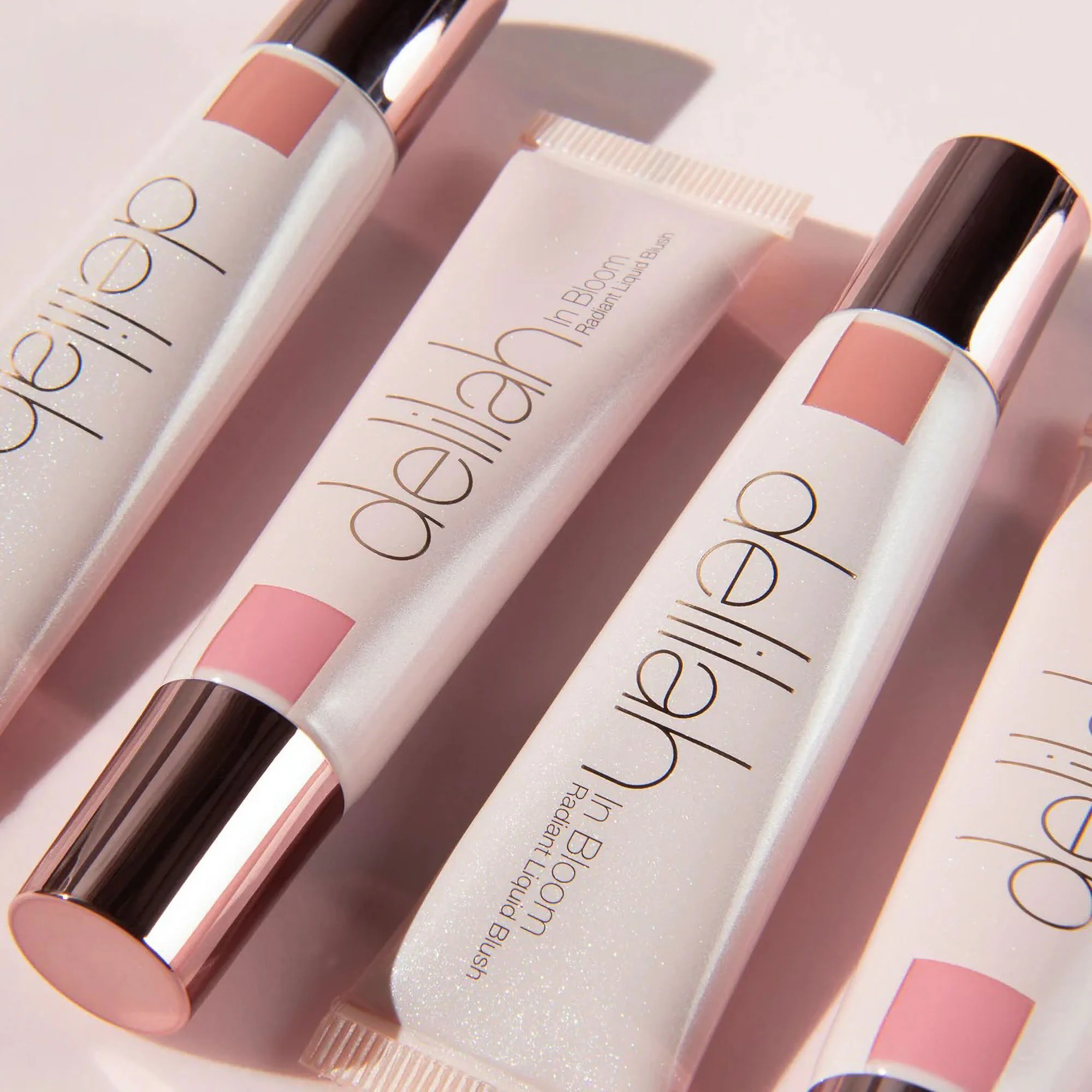 DELILAH In Bloom Radiant Liquid Blush in Peony - Image 4