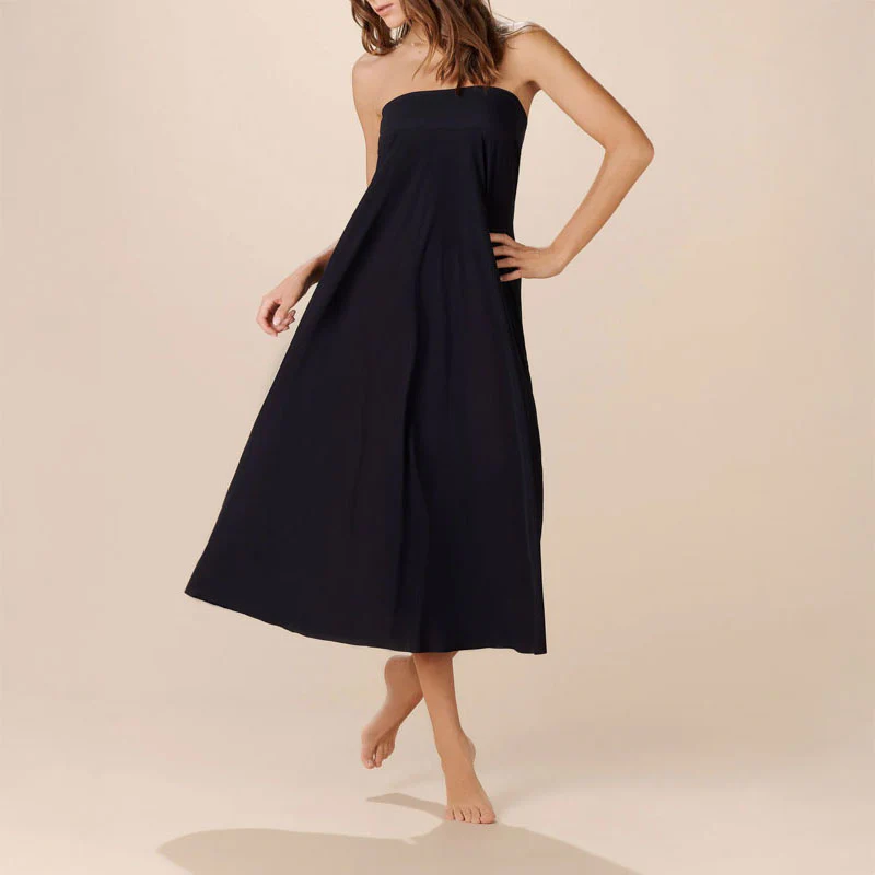 PAIN DE SUCRE Jaya Beach to Bar Skirt in Black - Image 6