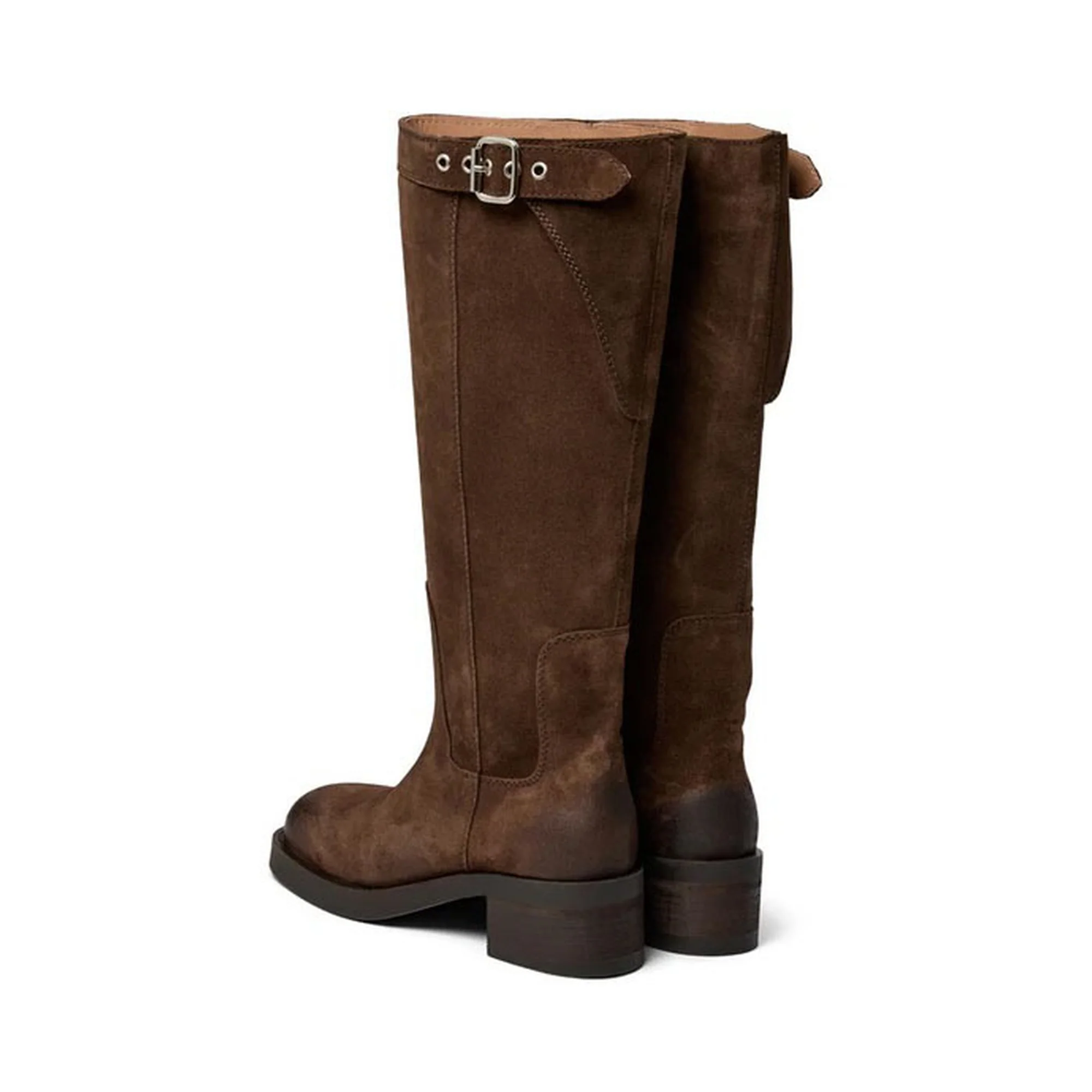PAVEMENT Anine Suede Boots in Brown - Image 3