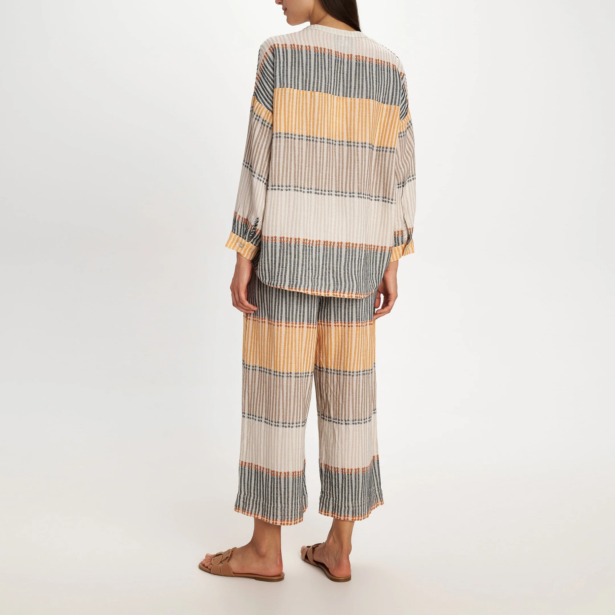 PEARL & CAVIAR Leros Zakar Shirt in Camel - Image 4