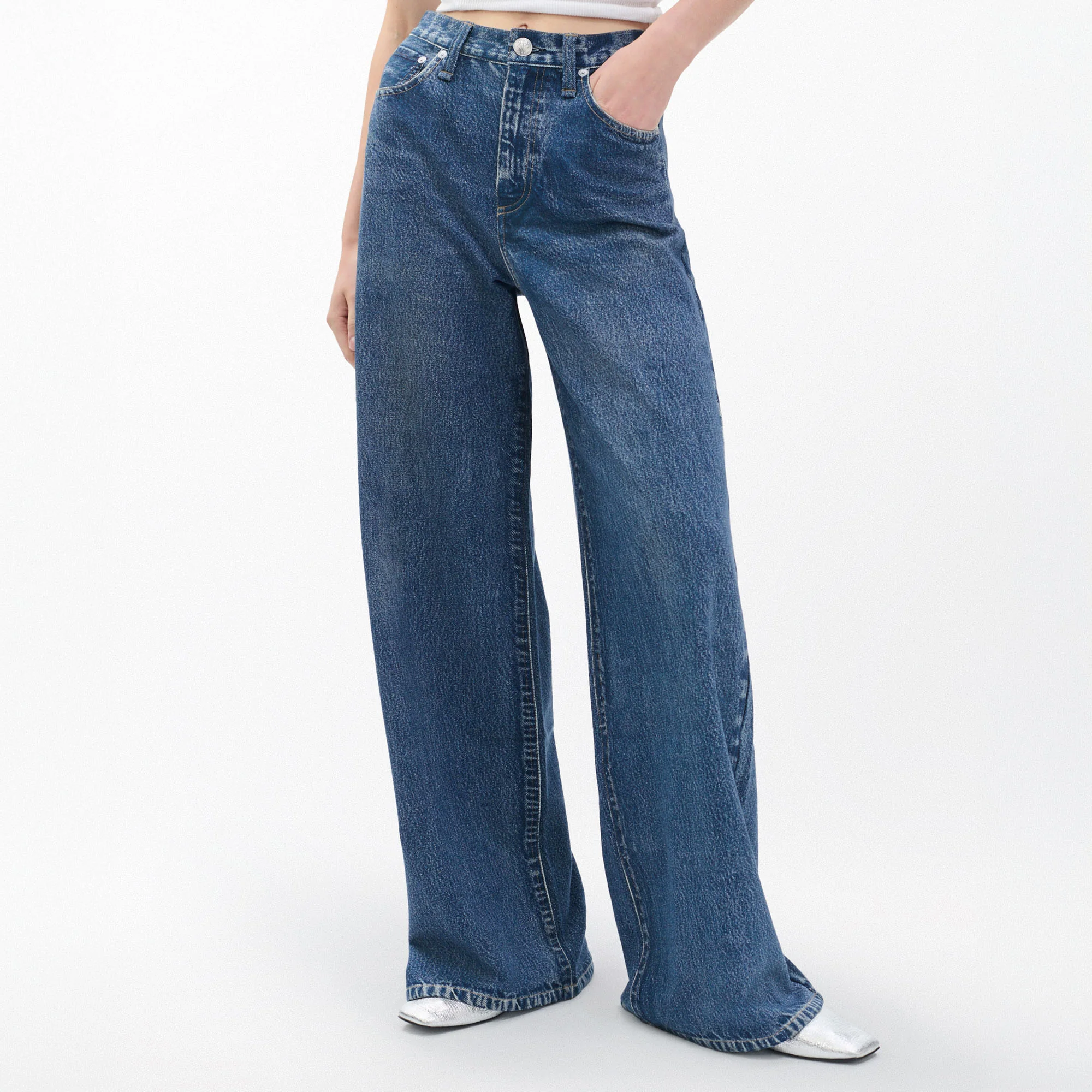 RAG & BONE Miramar Terry Sofie Pants in Almond