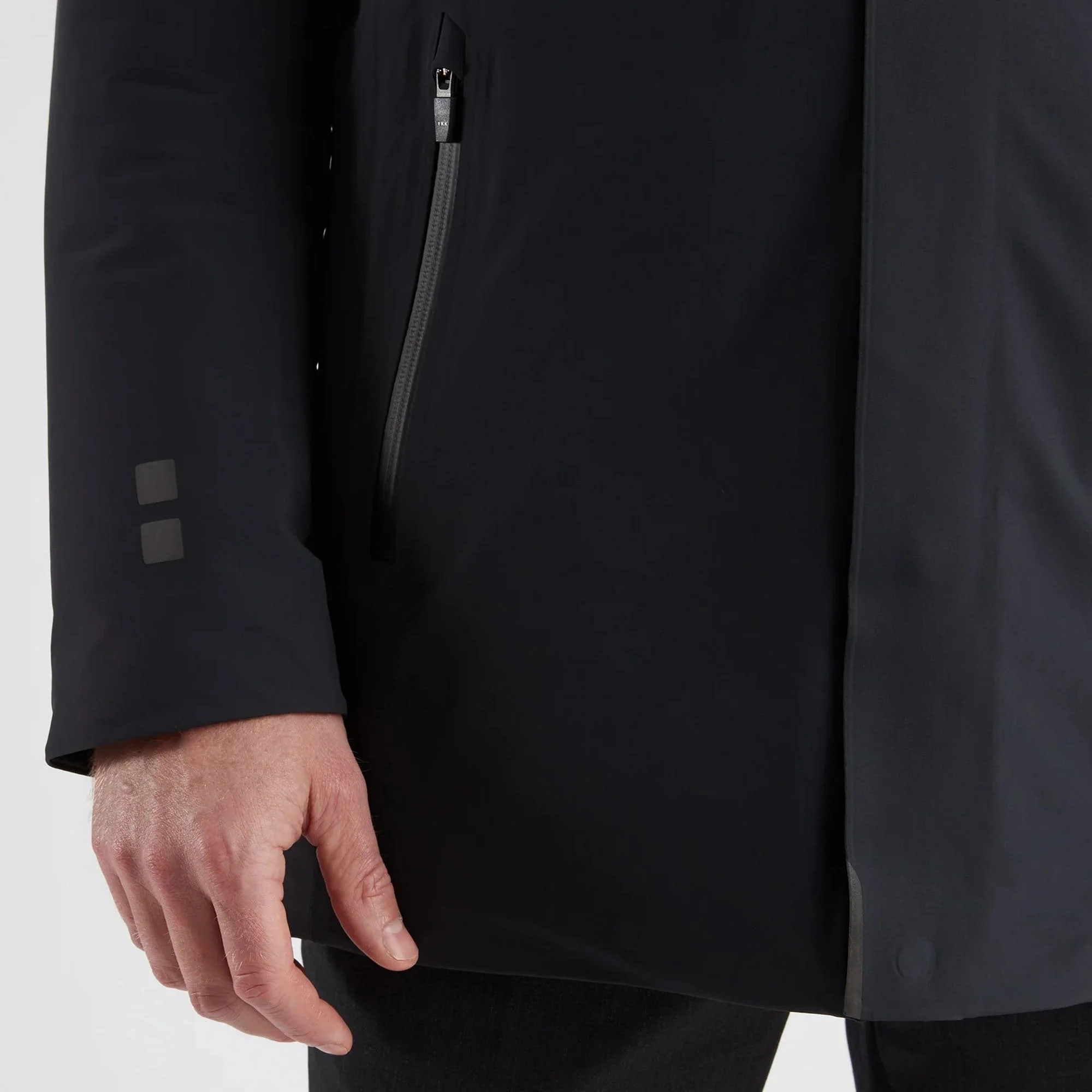 UBR Regulator Parka in Black - Image 3