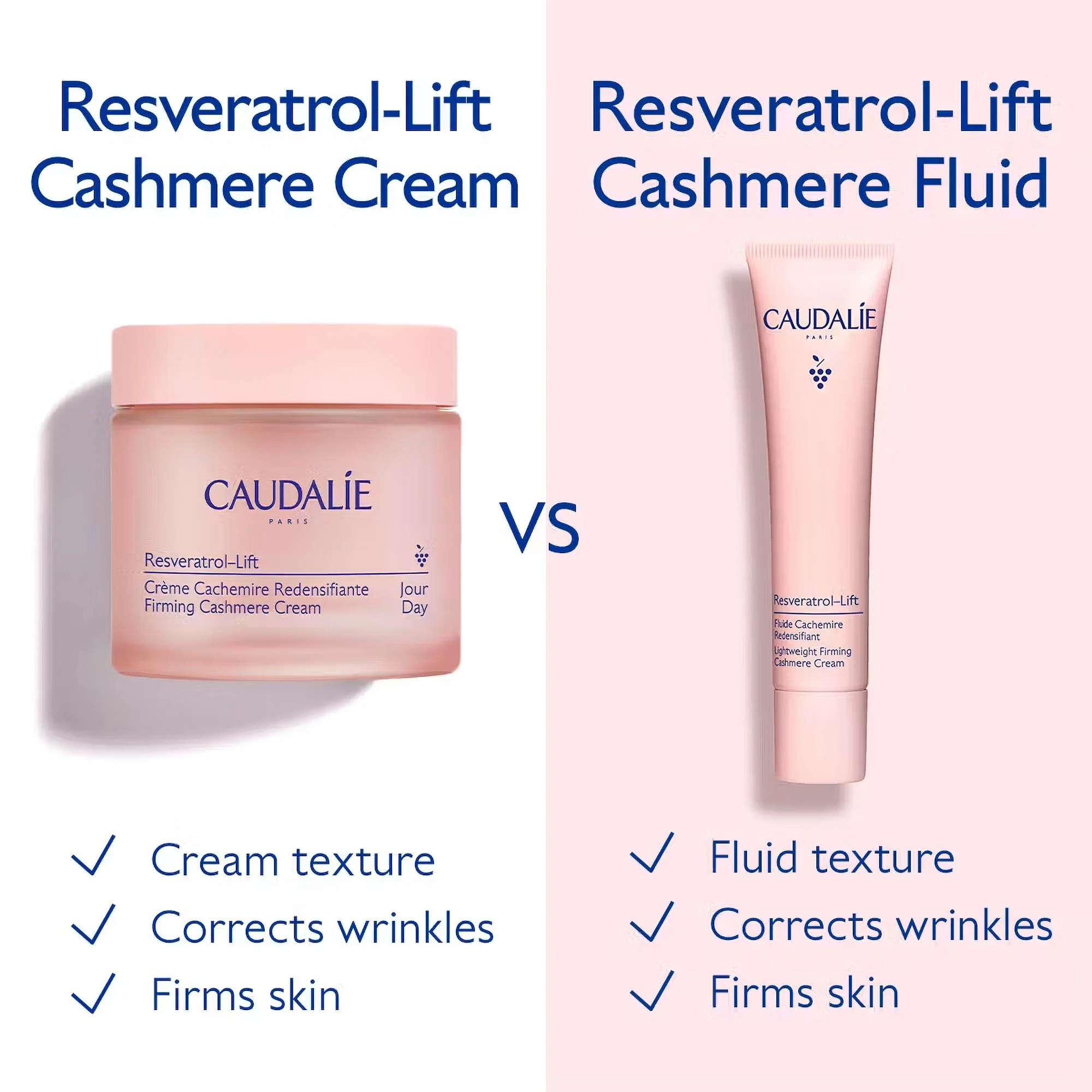 CAUDALIE Resveratrol Lift Lightweight Cashmere Cream 40ml - Image 6