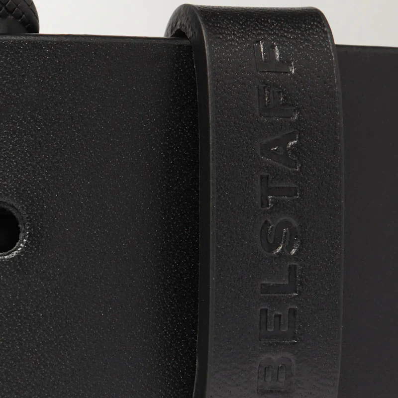 BELSTAFF Roller Buckle Belt in Black - Image 4