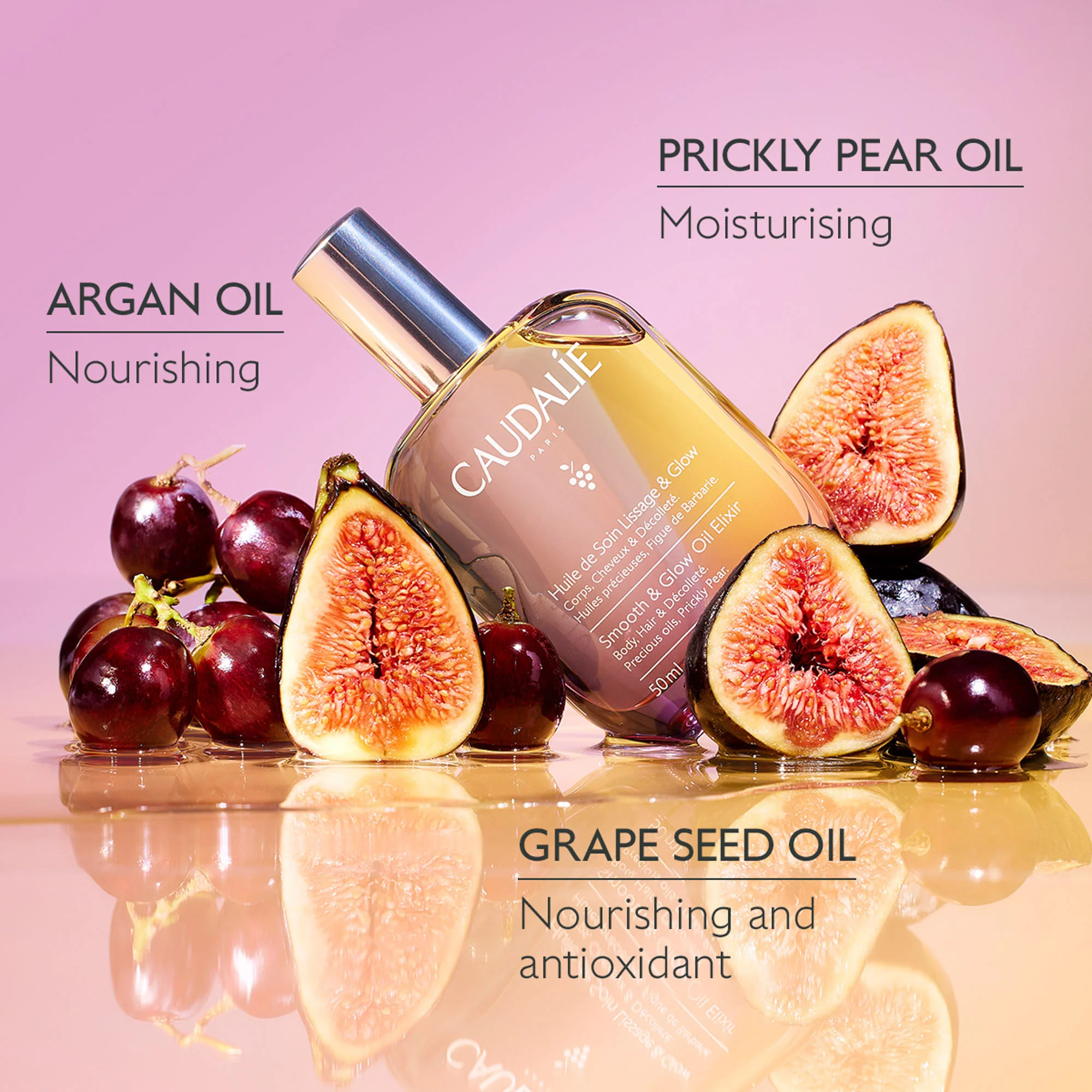 CAUDALIE Moisturising Fig Oil Body Elixir 100ml - Image 4