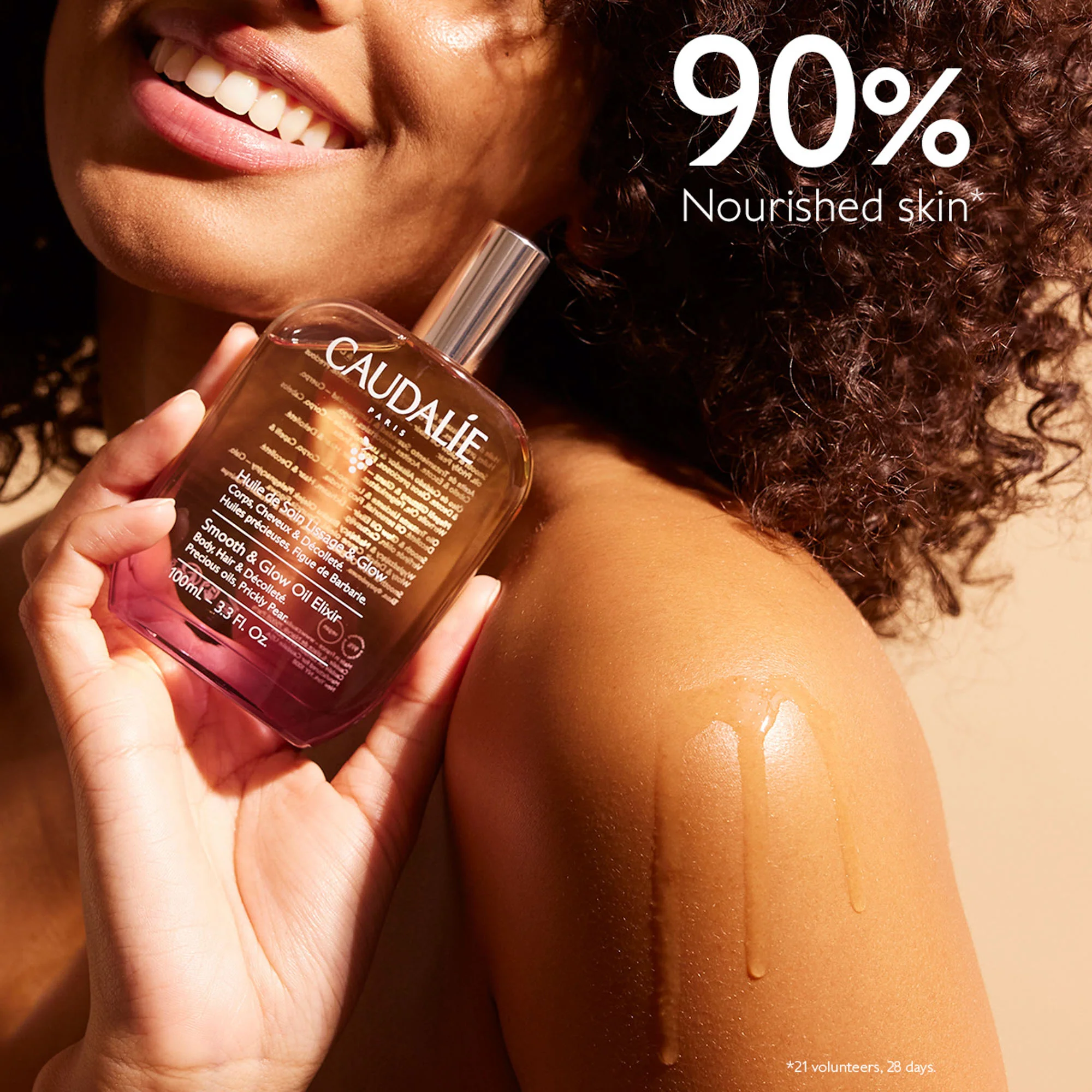 CAUDALIE Moisturising Fig Oil Body Elixir 100ml - Image 5