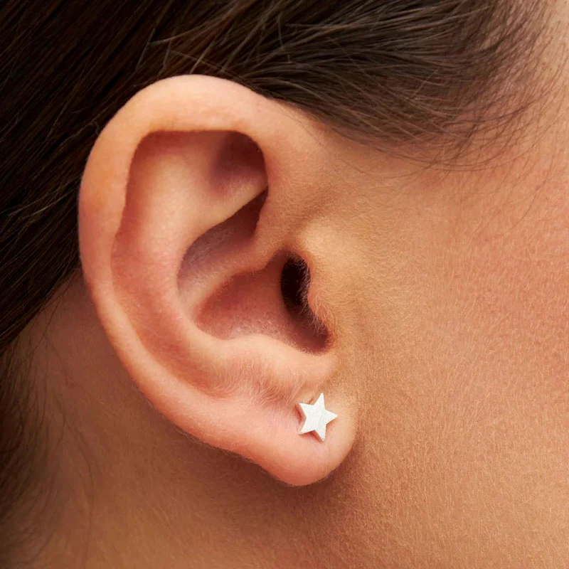 LULU COPENHAGEN Star Earring in Silver - Image 2