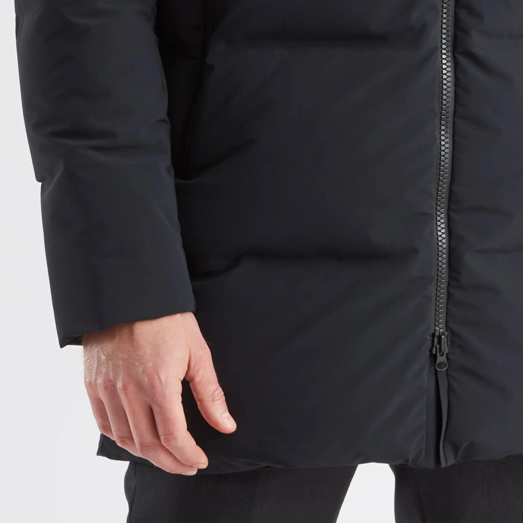 UBR Titan Parka in Black - Image 3