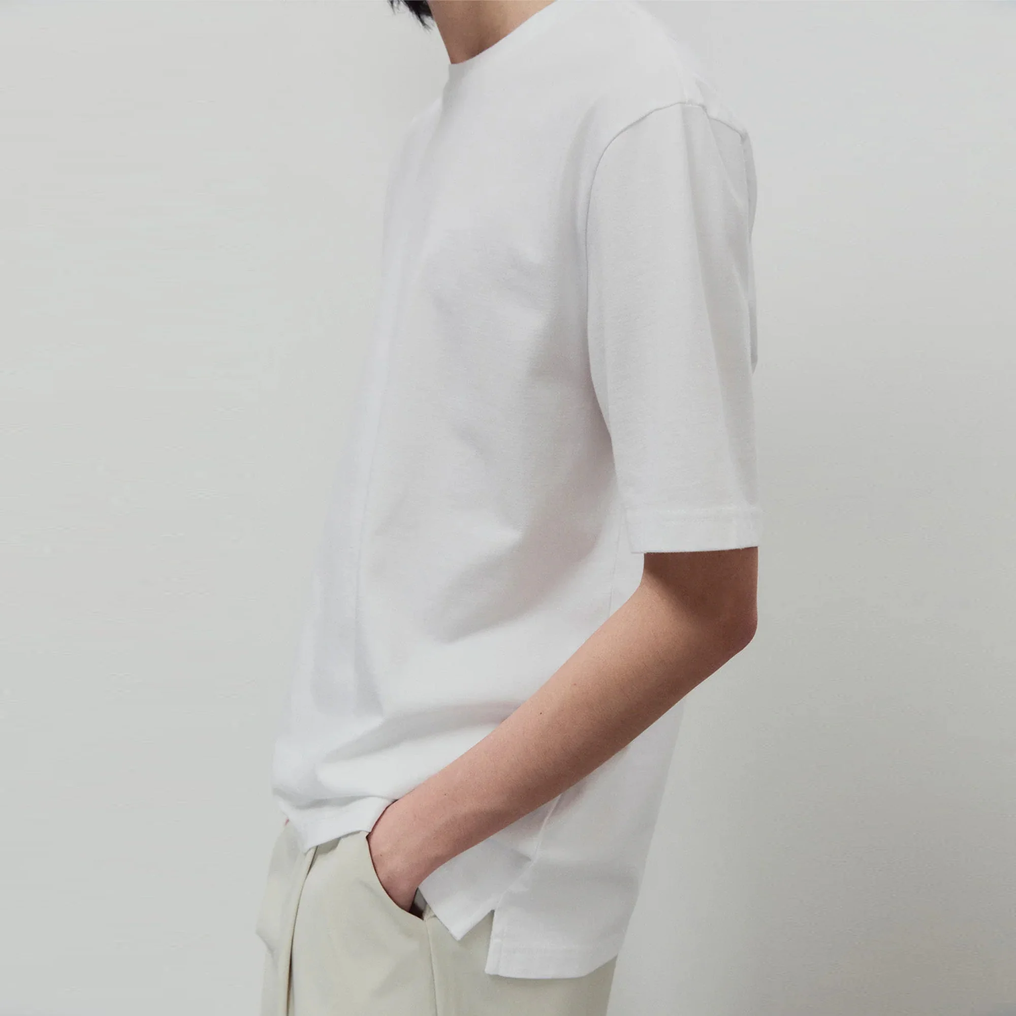 UNFEIGNED Basic T-Shirt in White - Image 2