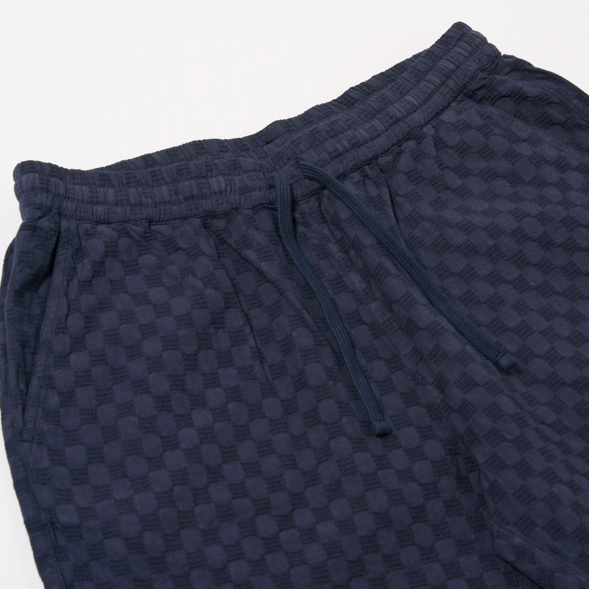 UNIVERSAL WORKS Simple Shorts in Navy - Image 4