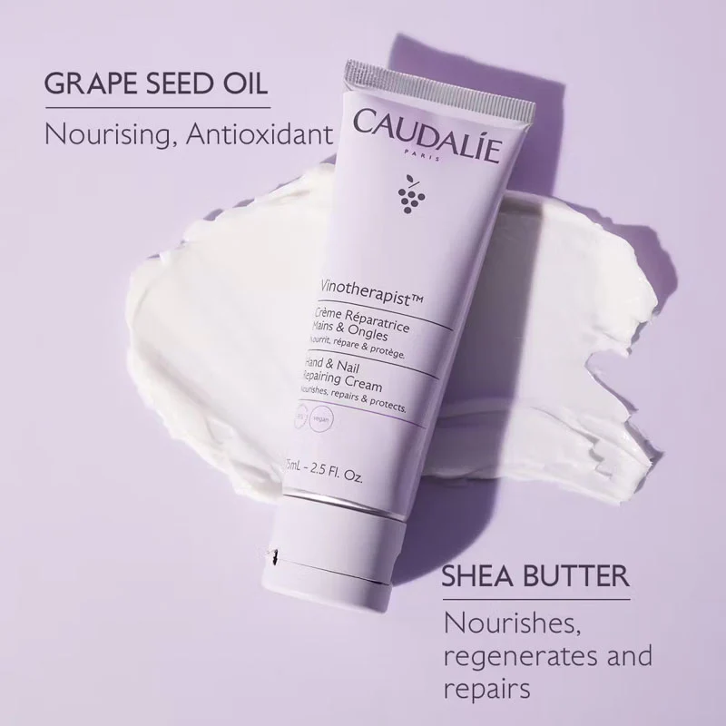 CAUDALIE Vinotherapist Hand and Nail Cream 75ml - Image 3