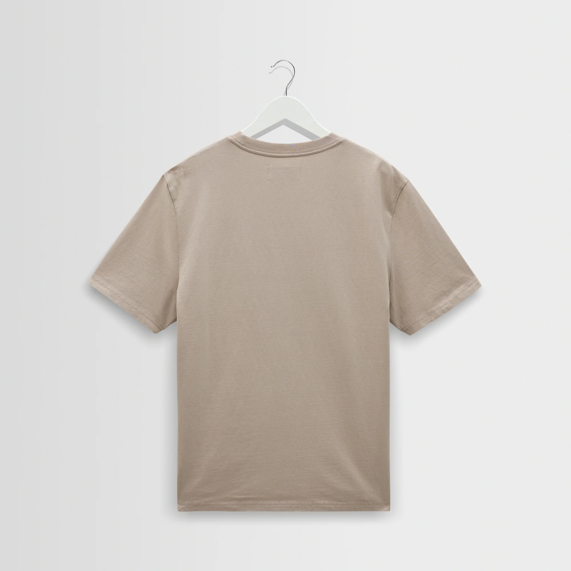 WAX LONDON Dean Short Sleeve Pocket T-shirt  in Washed/Clay - Image 3