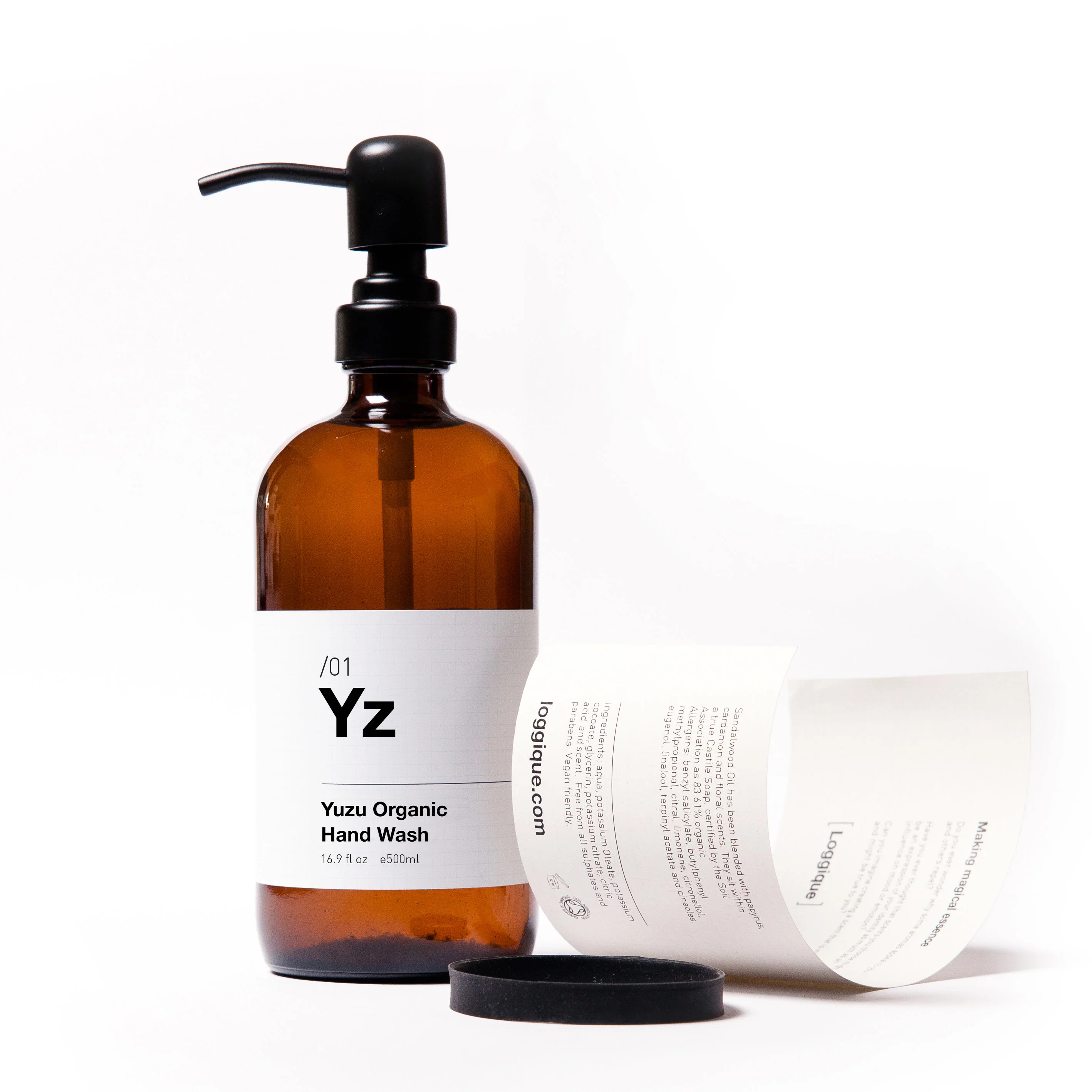 LOGGIQUE Yuzu 01 Hand Wash 500ml - Image 2